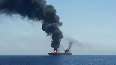 11 Indians injured after vessel hit by projectile in Strait of Hormuz