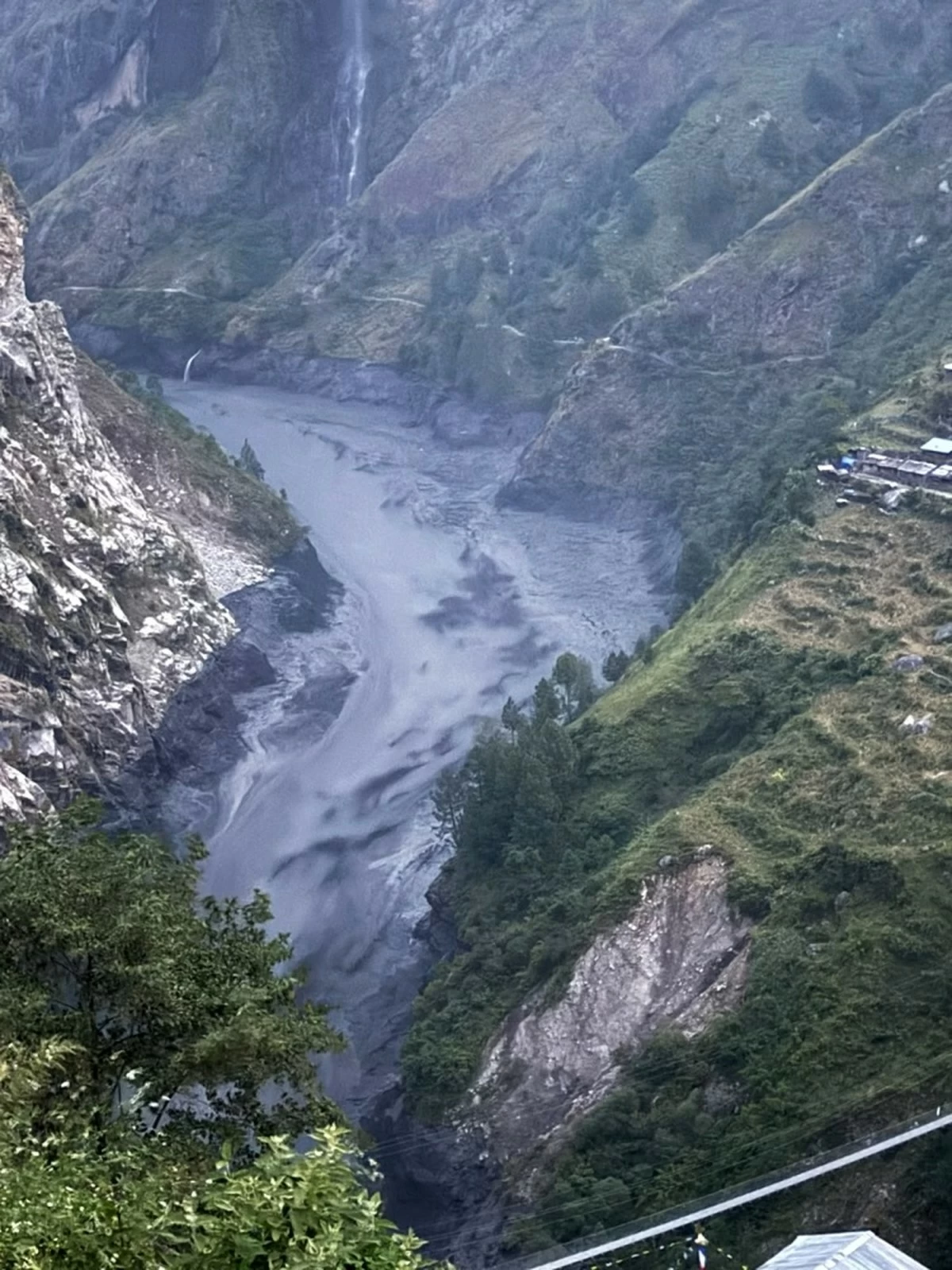 Villages evacuated as flash flood from Budhi Gandaki river hits northern Nepal