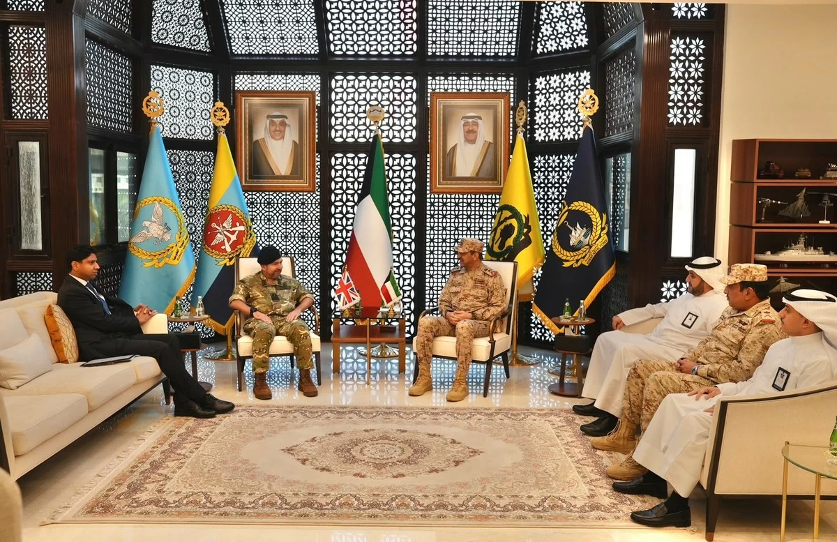 UK, Kuwait vow to upgrade defense ties in brass meet