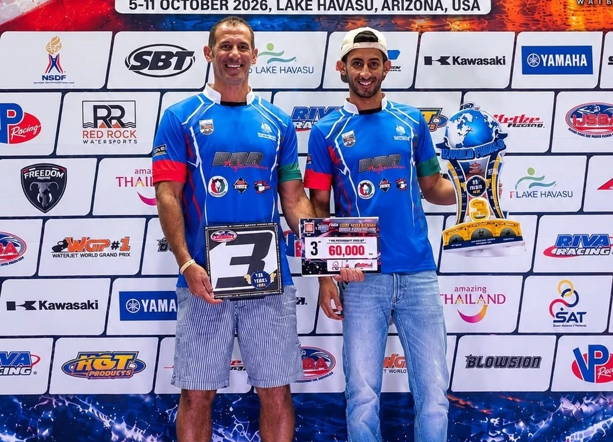 Kuwaiti Al-Dawas takes third at the Jet Ski World Championship
