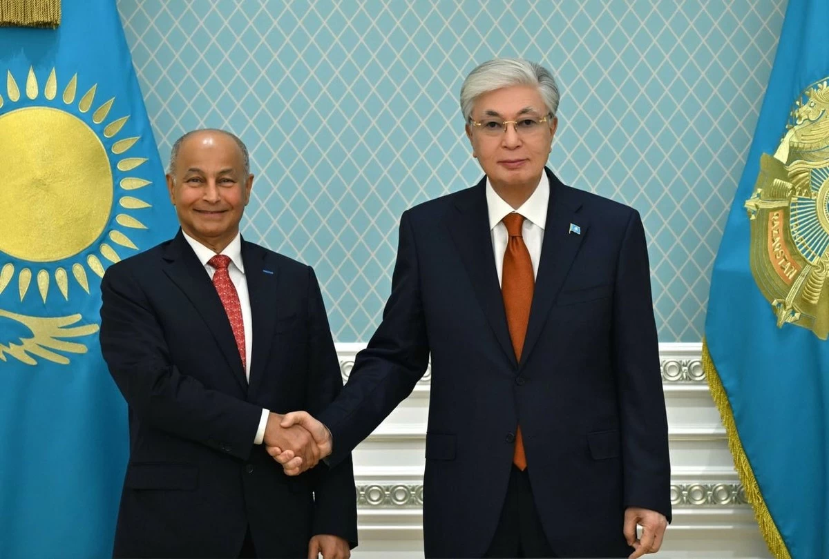 Kazakhstan honors Al-Musallam with the Order of Friendship