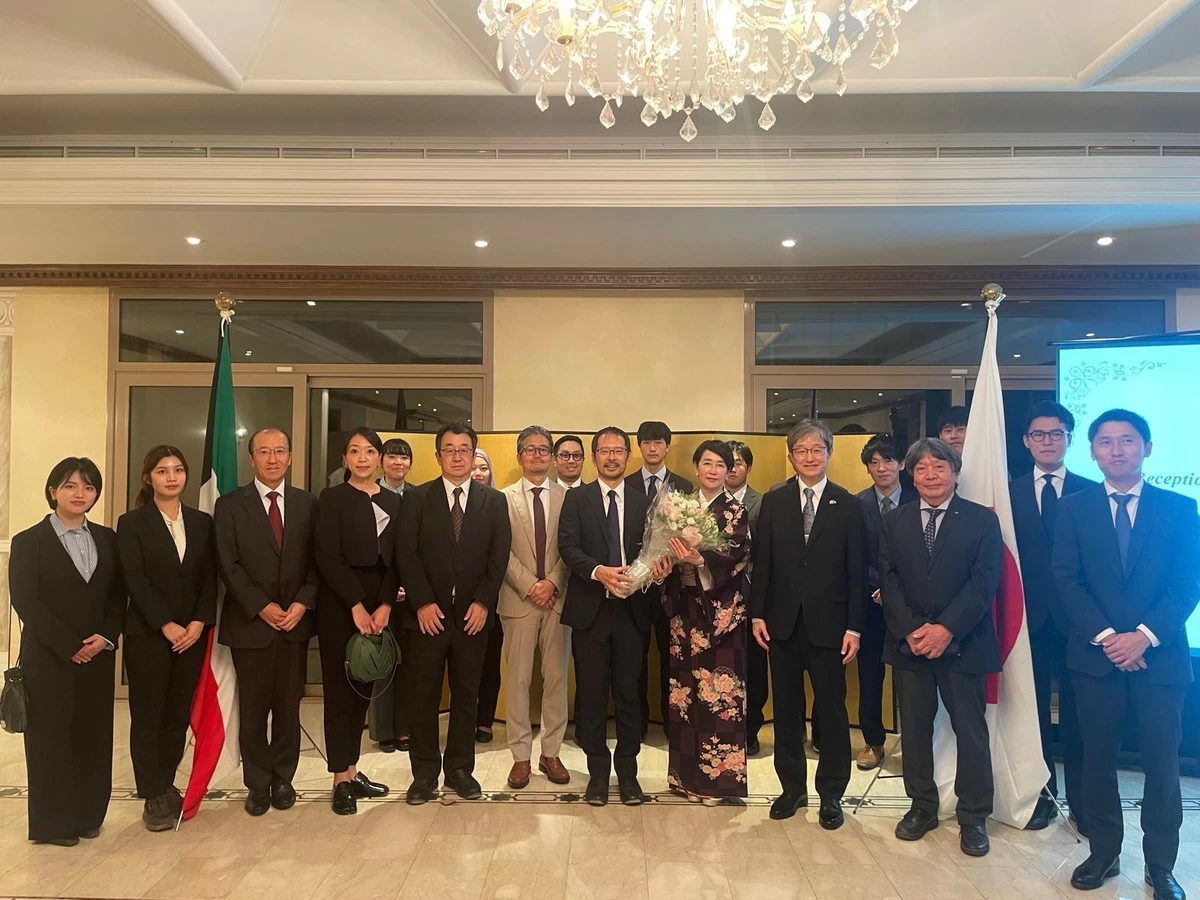 Japan Embassy Hosts Reception Honoring MUTOH Keiko on Conferment of Order of the Rising Sun