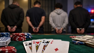 Four Asians Arrested for Gambling in Open Area in Kuwait's Salhiya