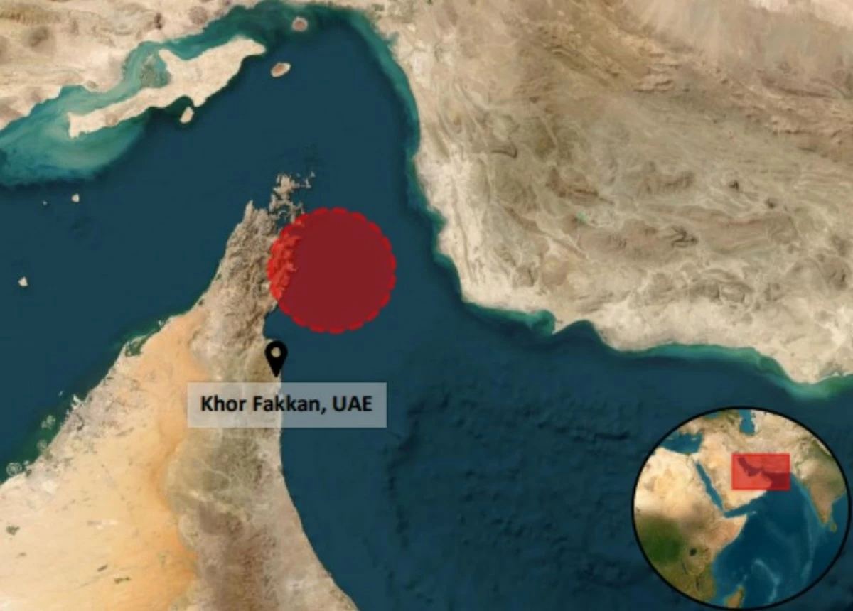 Tug Struck by Two Unknown Projectiles Northeast of UAE&rsquo;s Khor Fakkan