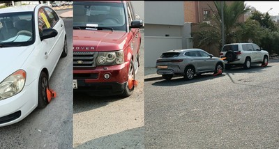 Block the Road, Face the Clamp: Kuwait Traffic Stands Its Ground