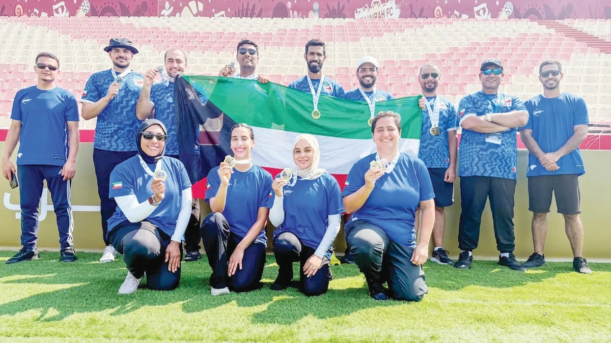 Kuwait archers deliver a golden show in Fujairah