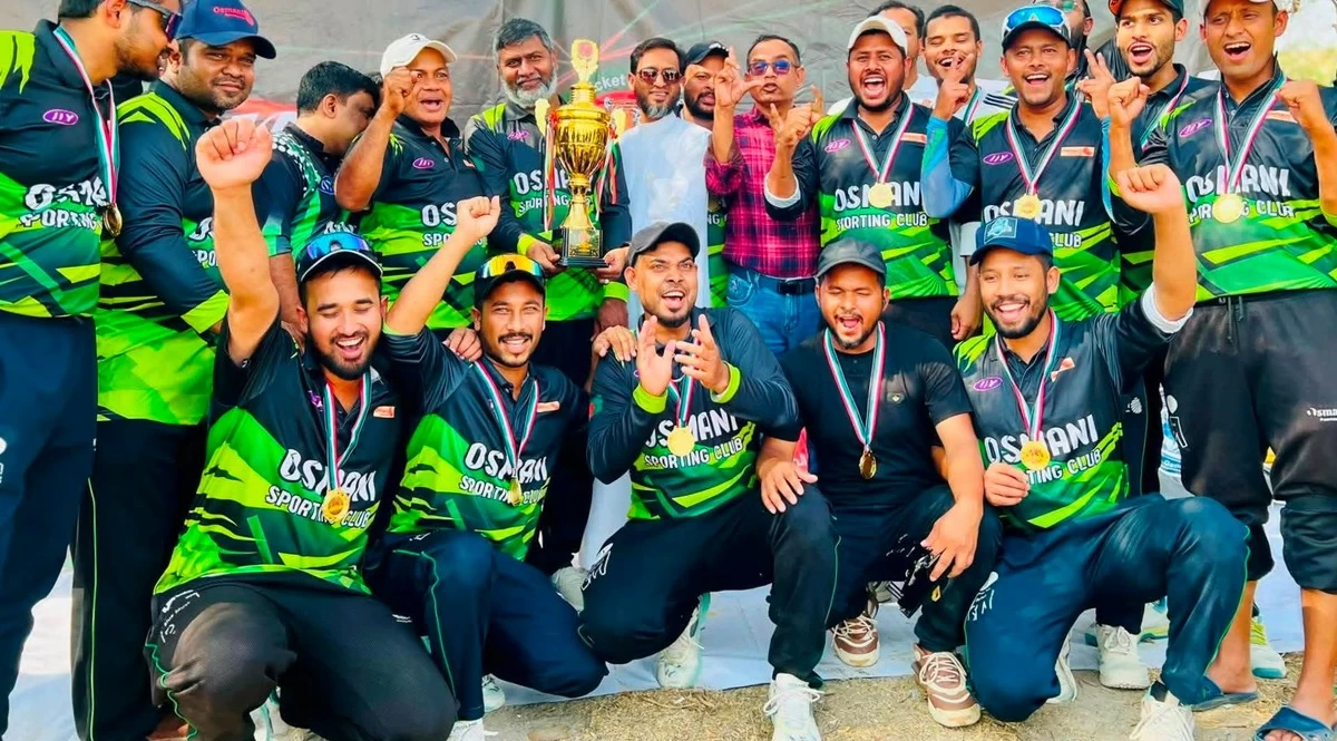 IIY Sporting Club wins the Champions League Cricket title in Kuwait