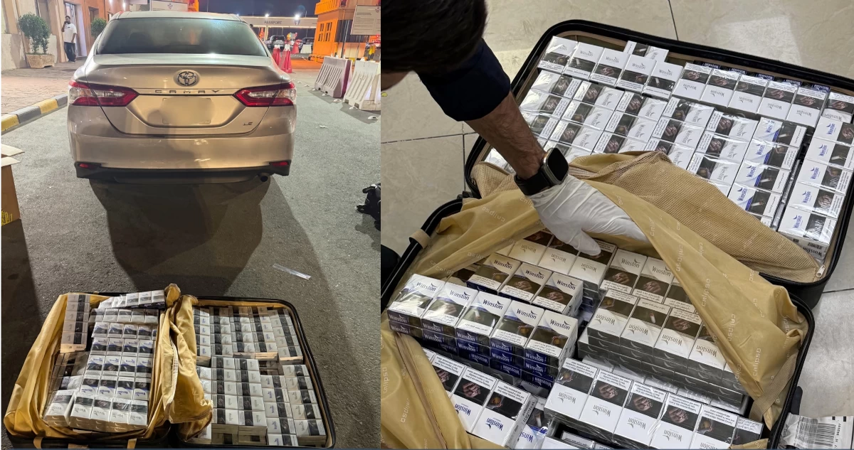 Kuwait Customs Foils Attempt to Smuggle 63 Cartons of Cigarettes at Nuwaiseeb Border