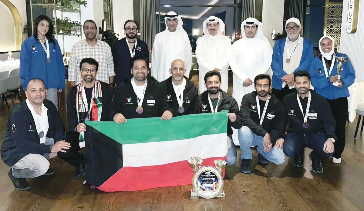 Kuwaitis take center stage at Arab Veterans Tennis Championship