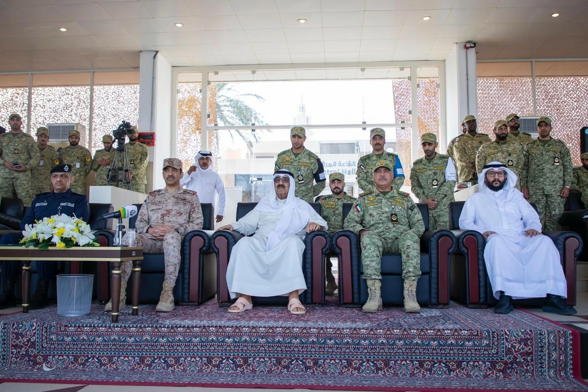 Amir oversees National Guard preparedness amid military drill