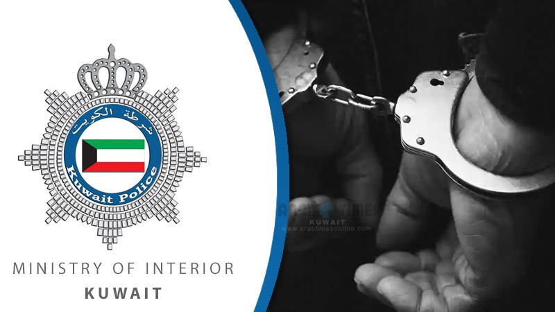 Police nab Kuwaiti on run with 15 years imprisonment for thefts