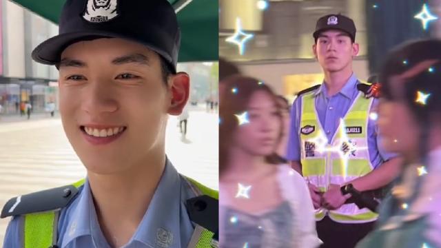 Viral sensation: Cop capturing hearts at the Asian Games