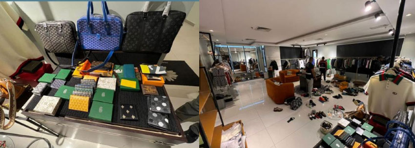 Cracks Down on Largest Counterfeit Fashion Outlet in Kuwait