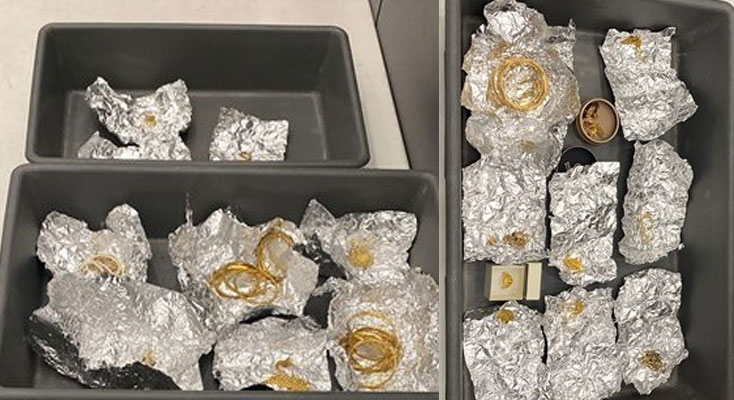 Airport Security Thwarts Gold Smuggling Attempt by Asian Expat