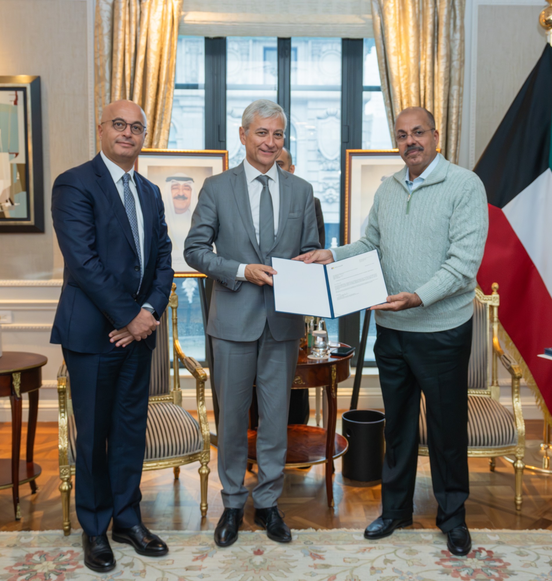Kuwait Prime Minister meets Alphabet and Google Chief Investment Officer: Focus on digital transformation
