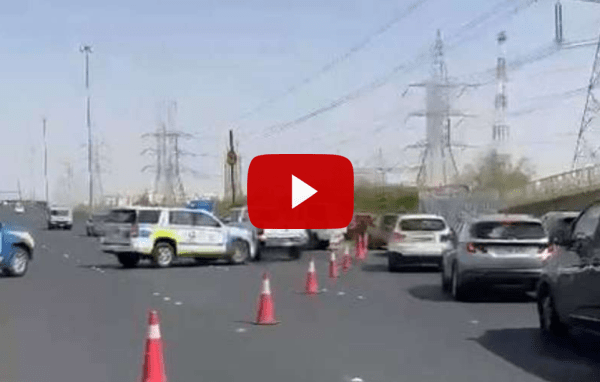 Accident near IKEA Bridge Causes Traffic Diversion
