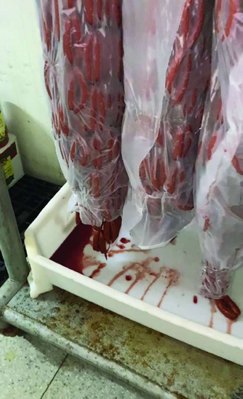 Another factory caught for tampering with meat products