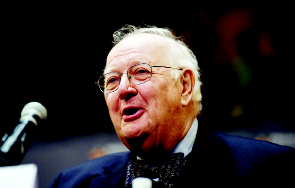 US-British microeconomist Angus Deaton speaks during a press conference after winning the Nobel Prize for Economics at Princeton University in Princeton, New Jersey, on Oct 12. Deaton won the Nobel Economics Prize for groundbreaking work using household surveys to show how consumers, particularly the poor, decide what to buy and how policymakers can help them. (AFP)