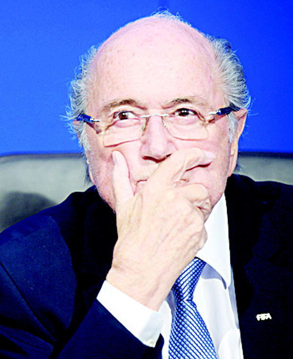 In this July 20, 2015 file photo FIFA president Sepp Blatter attends a news conference following the extraordinary FIFA Executive Committee at the headquarters in Zurich, Switzerland. (AP)