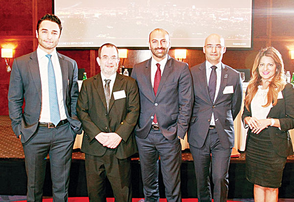 Speakers at a panel discussion organised by ICAEW’s Corporate Finance Faculty.