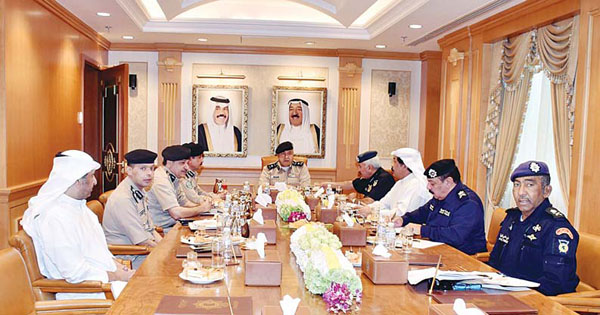 The meeting in progress