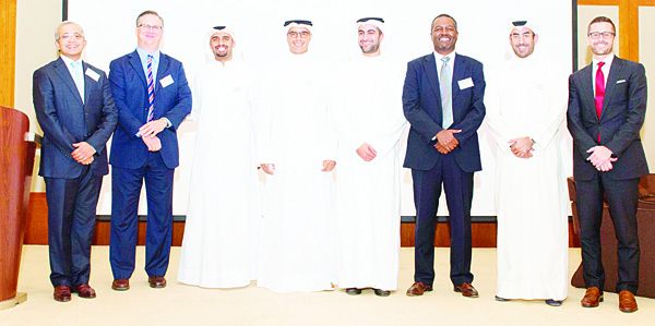 Speakers of the event with Hashim Gillani and HBS representatives