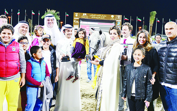 A Photo from the 2015 Kuwait National Arabian Horse Festival.