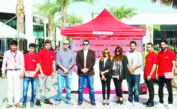 Ooredoo team at Quot Market