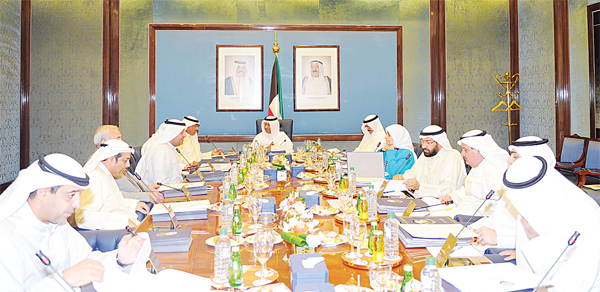 HH the Prime Minister chairing Monday’s Cabinet meeting