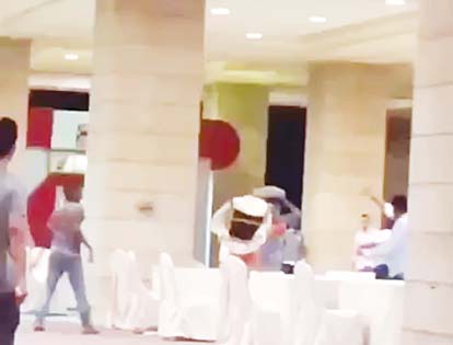 Video clip of a fight in Sharq