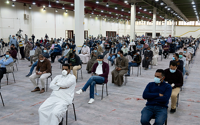 Expats from Hawally Governorate Medical Check on 16th Mar