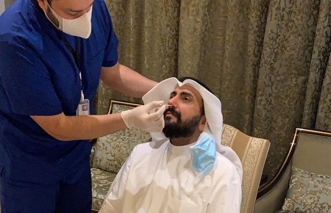Swab tests for coronavirus conducted on MPs
