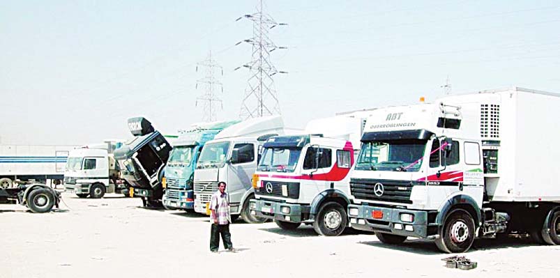 Minister calls for allocation of land for parking trucks