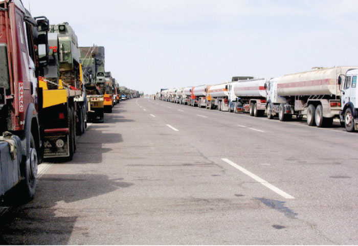Municipality IDs 5 sites for trucks parking