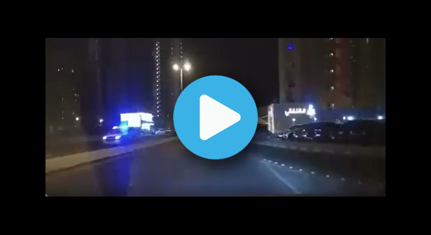 Driver arrested for driving against the traffic | arabtimes