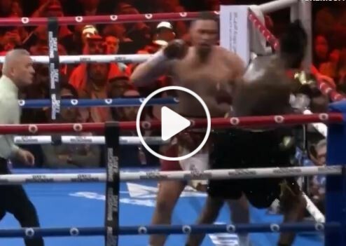 Joshua stops Wallin in fifth round as Parker stuns Wilder
