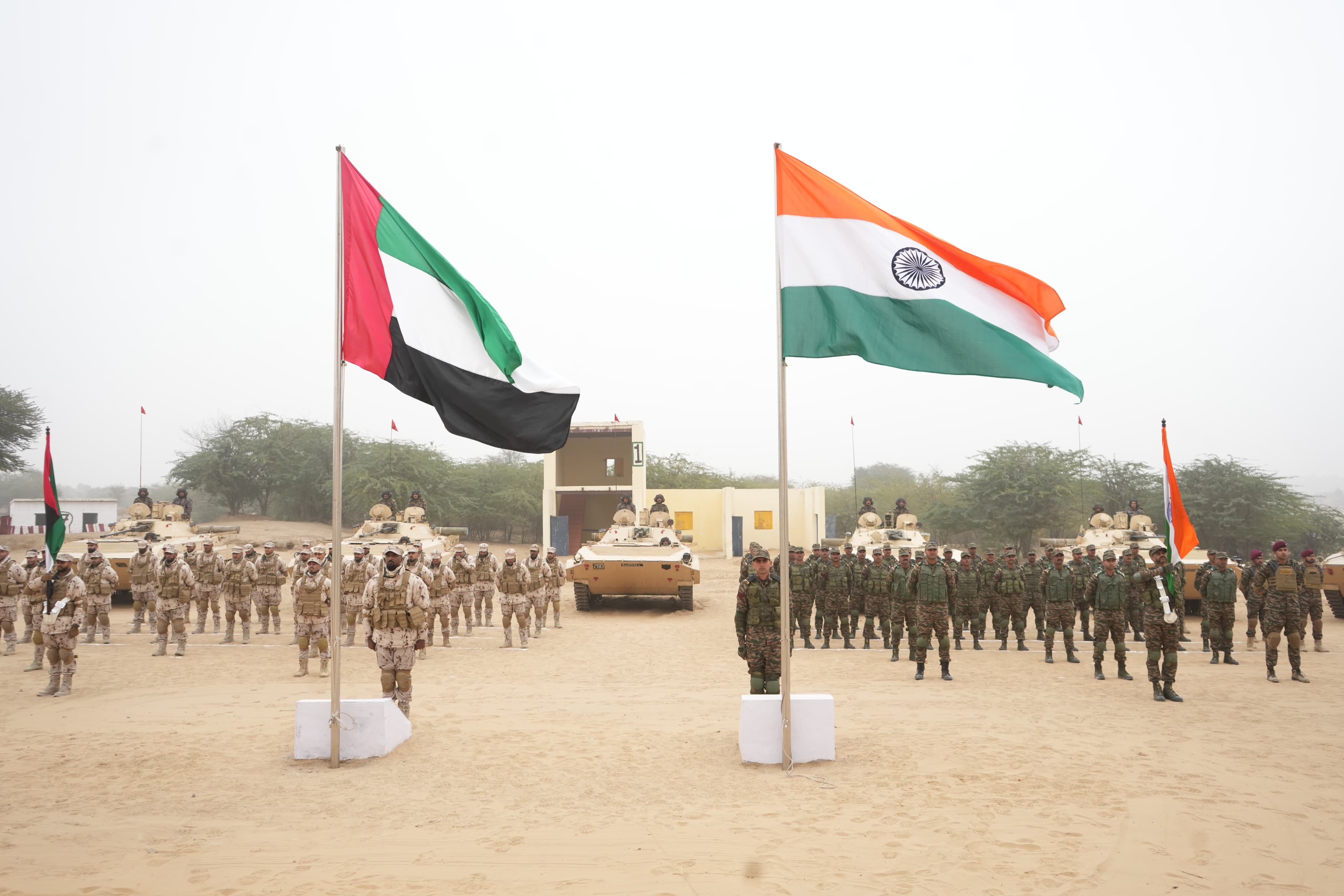 India and UAE Launch 'Desert Cyclone' Military Exercise for Enhanced Cooperation