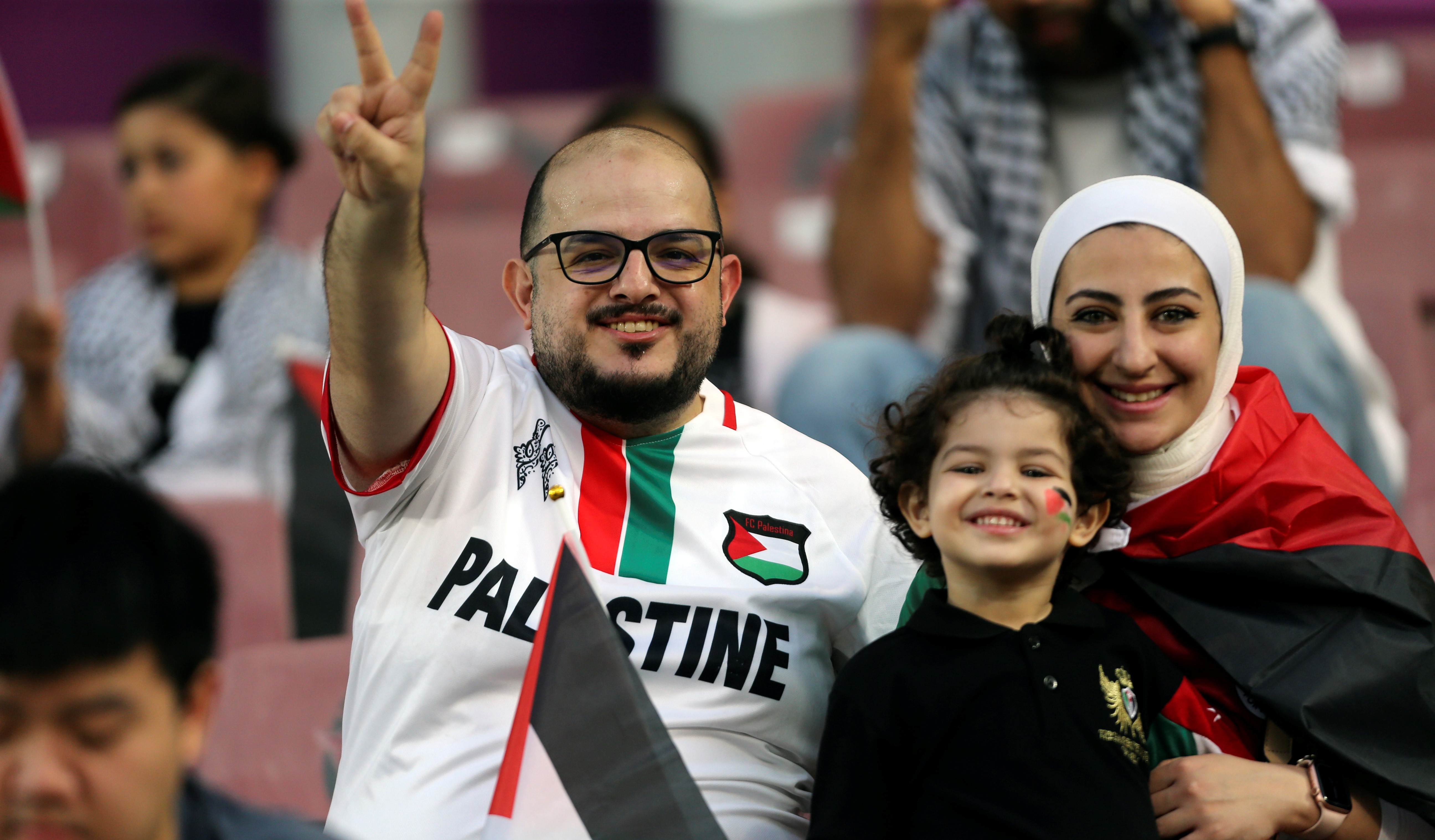 Iraq maintains perfect run on way to knockout stage; Palestinians make history