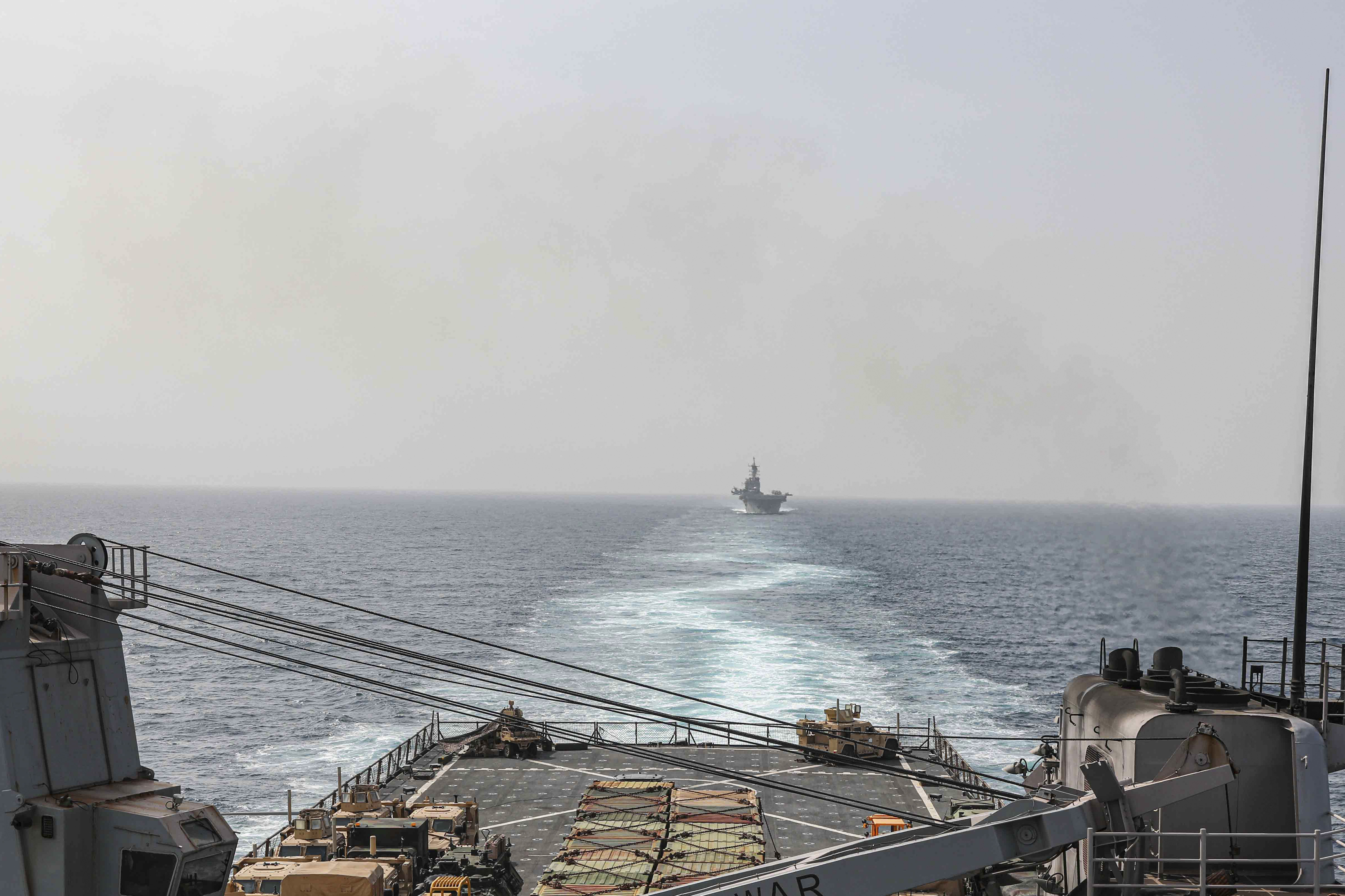 US destroys 3 ships, kills several in response to Houthi assault in the Red Sea