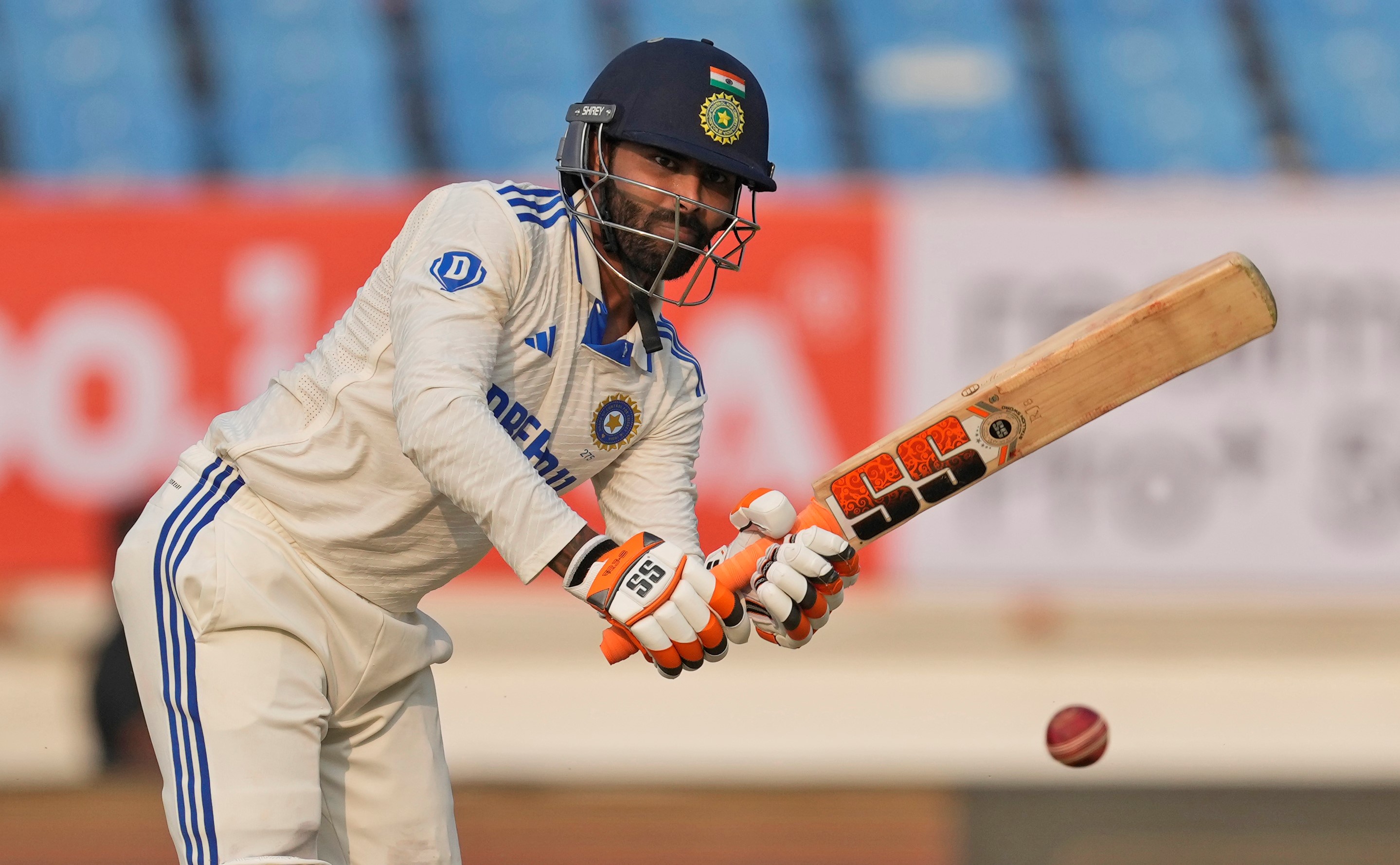 Centuries by Sharma, Jadeja help India reach 326-5 on day one