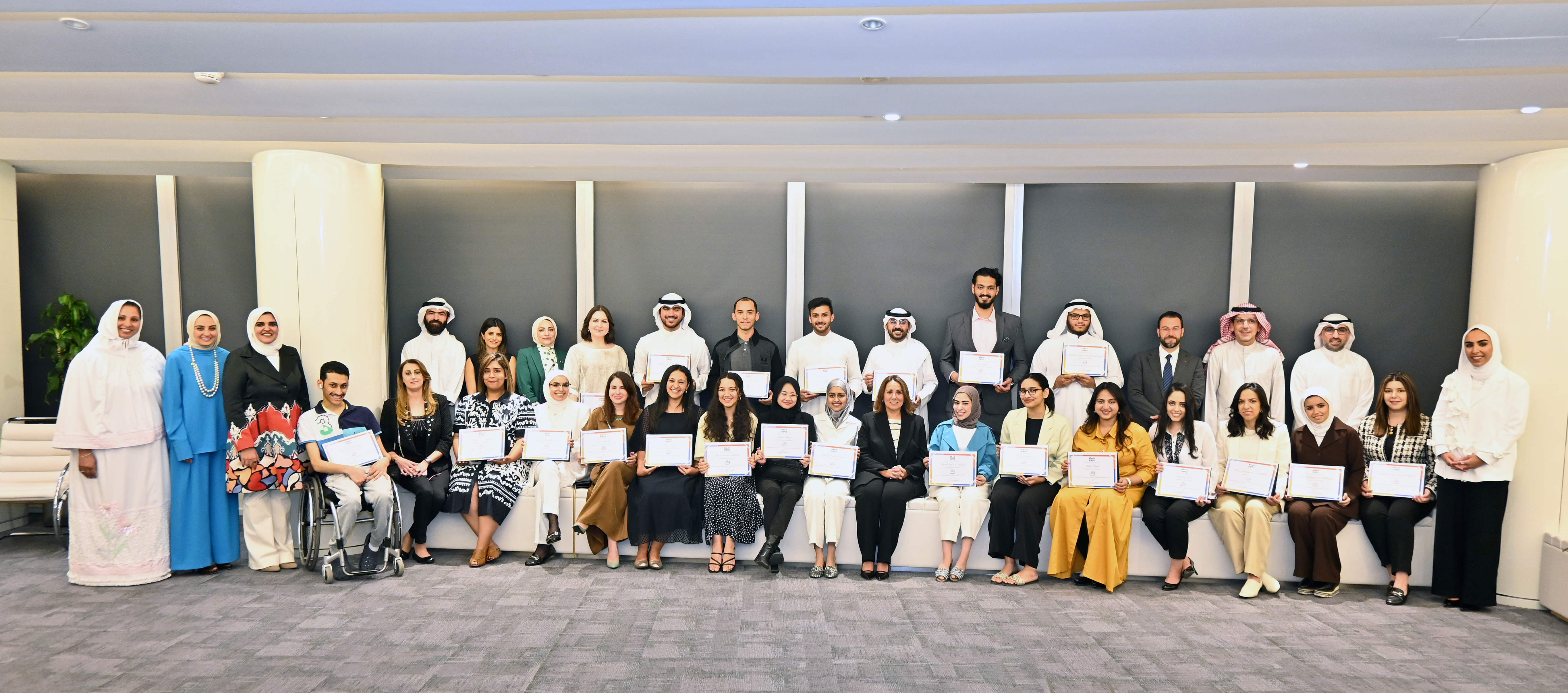 KIPCO celebrates the graduates of its first Enbat program