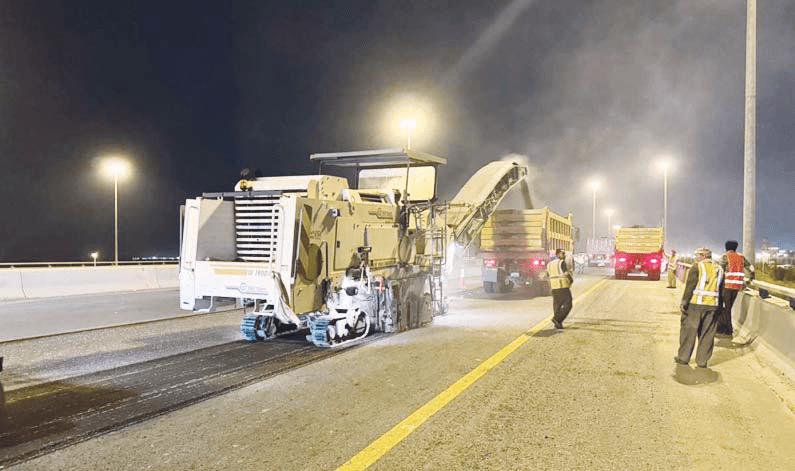 PART initiates bridge repair on Fourth Ring Road
