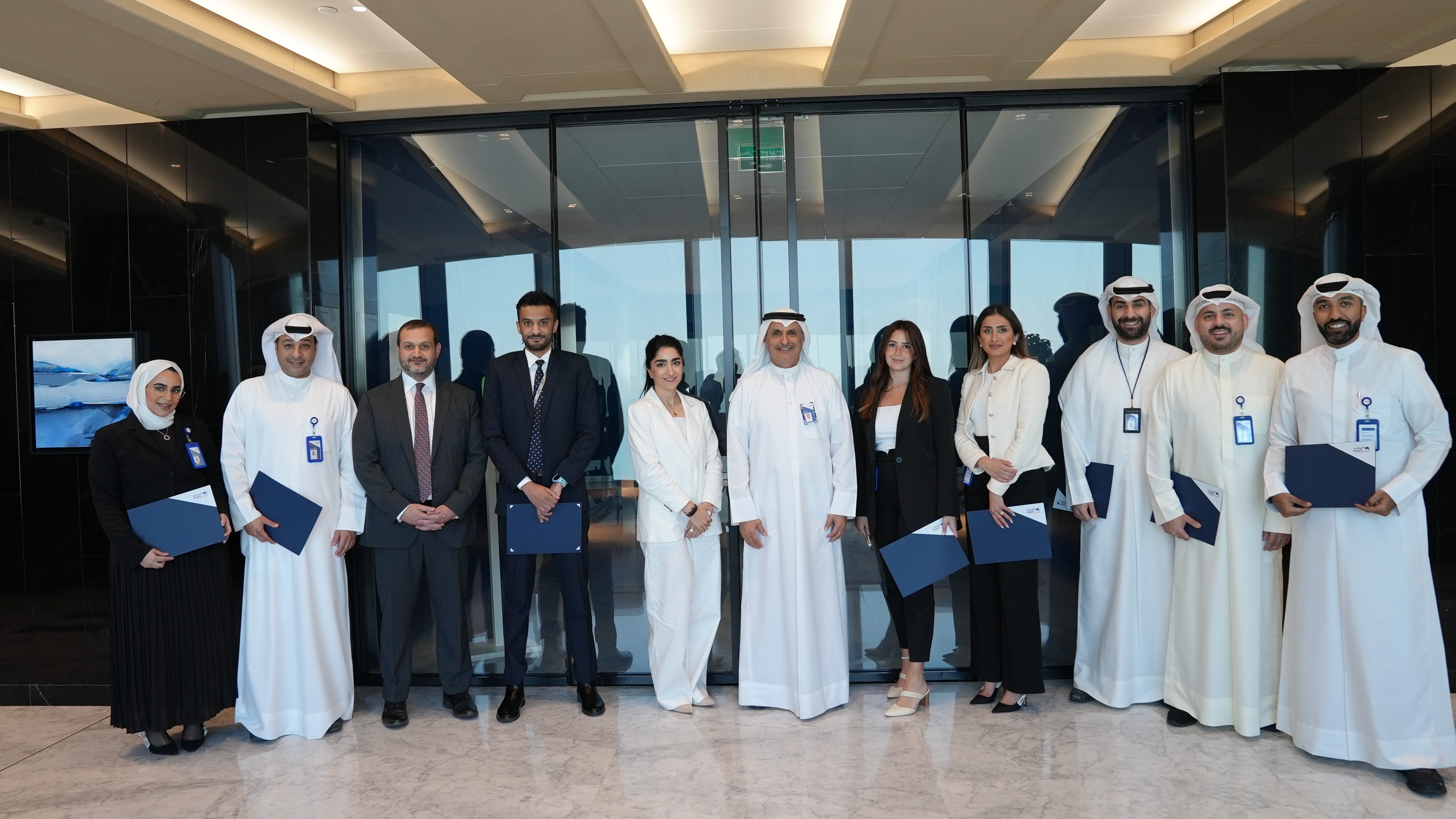 NBK’s Executive Management Honors Digital Communications Team for Their Efforts in the “Let’s Be Aware” Campaign