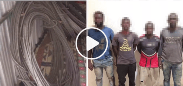 4 African Expats Arrested for Copper Cable Theft | arabtimes
