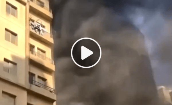 Firefighters Contain Farwaniya Building Blaze | arabtimes