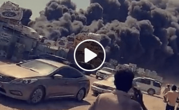 Fire Force successfully contain a scrapyard blaze in Salmi | arabtimes
