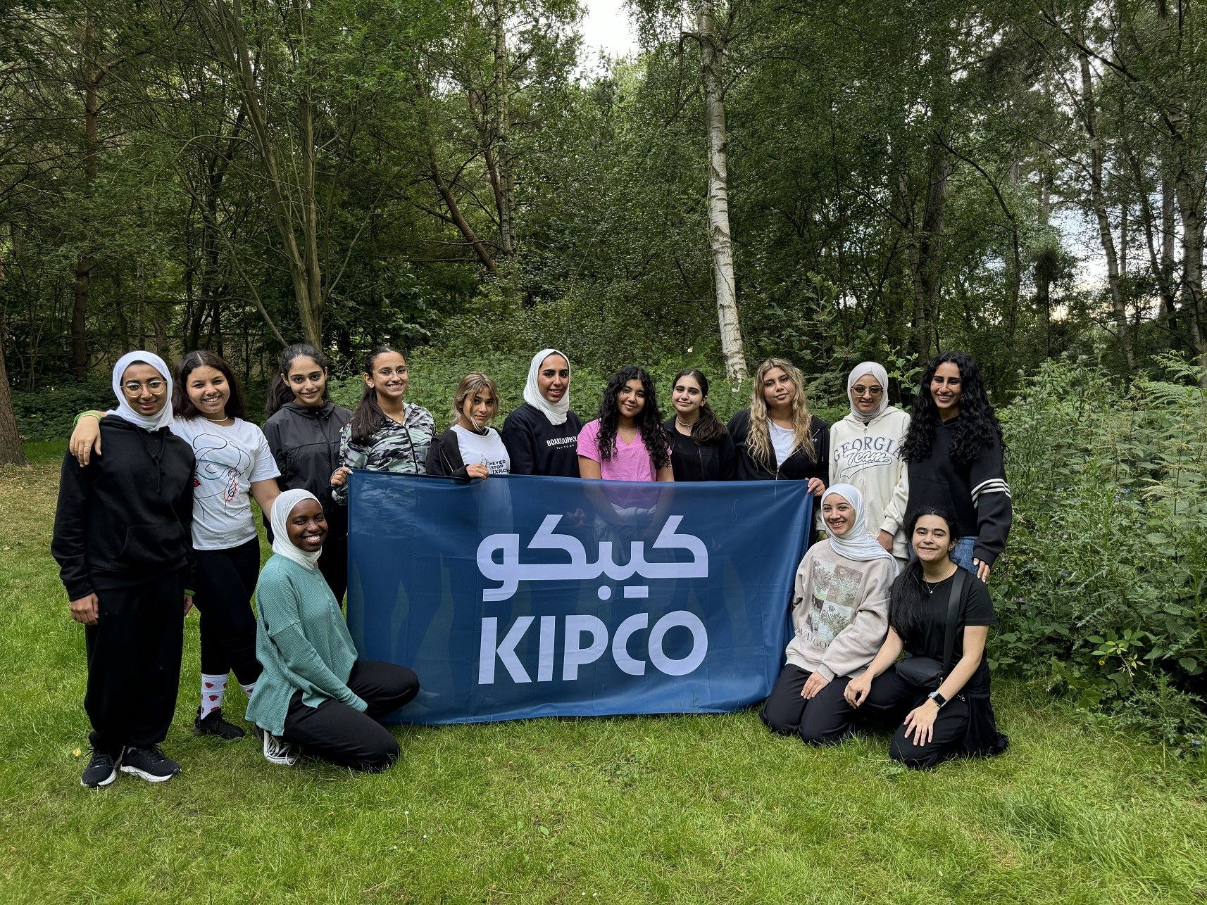 KIPCO sends off teenage girls on a leadership summer retreat in collaboration with LOYAC