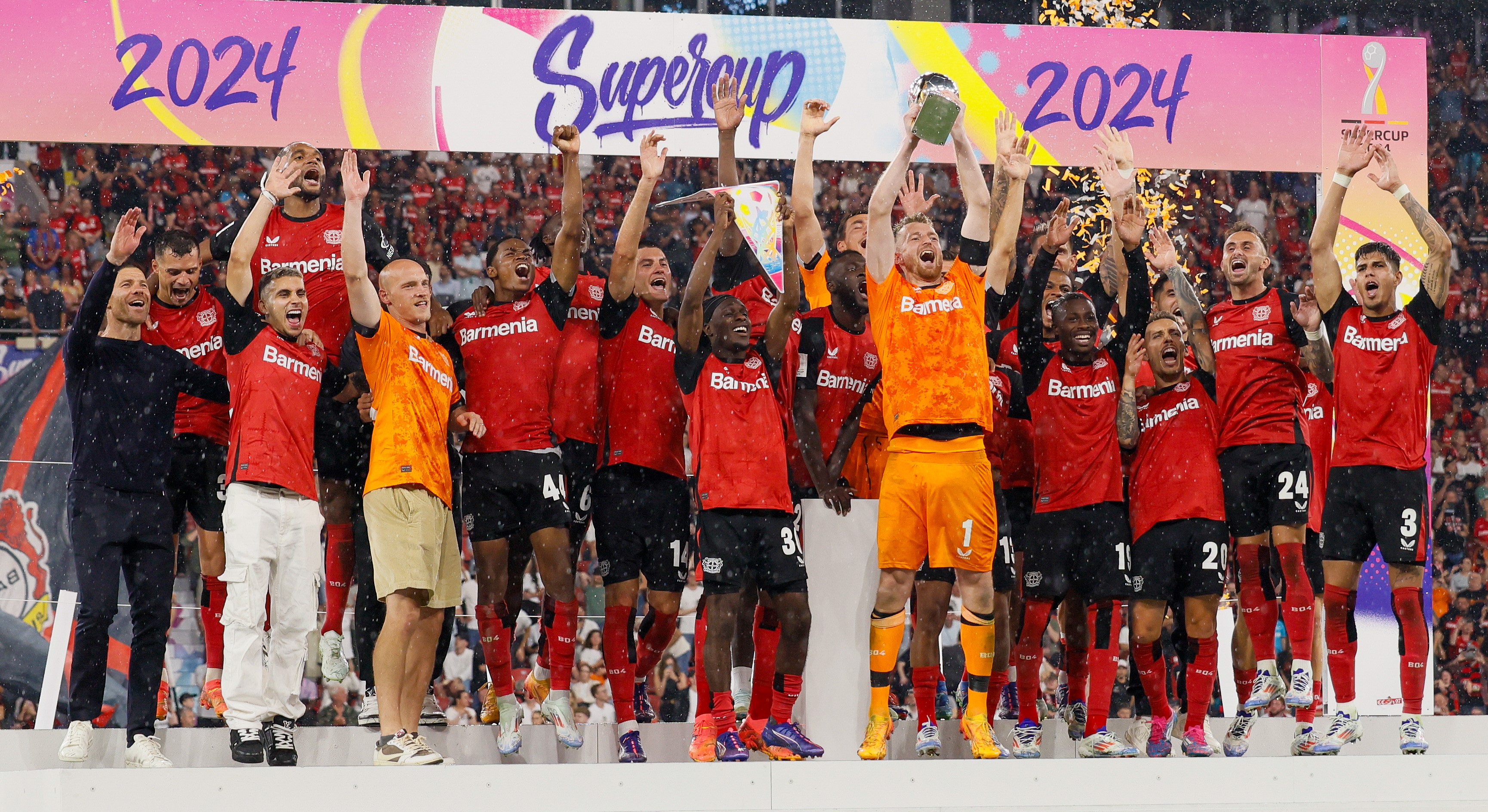 Leverkusen edges Stuttgart on penalties to claim German Supercup